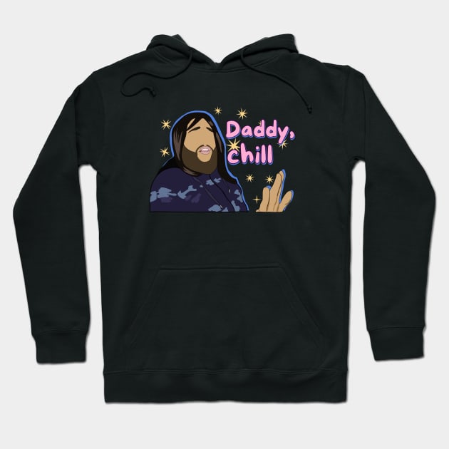 Daddy chill meme Hoodie by Dr.Bear